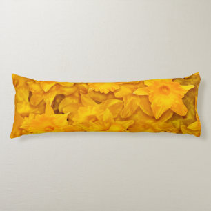 Narcissus Flowers Body Pillow