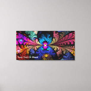 Narcissus Fractal Canvas Print