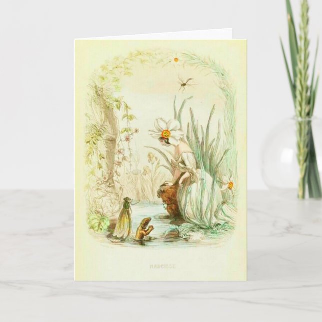 Narcissus Girl Card (Front)