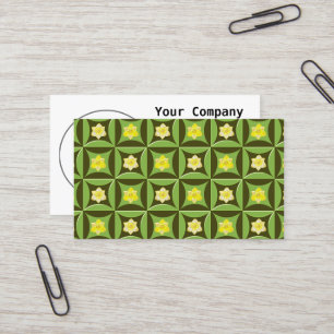 Narcissus in the Hole in the Barn Door Business Card