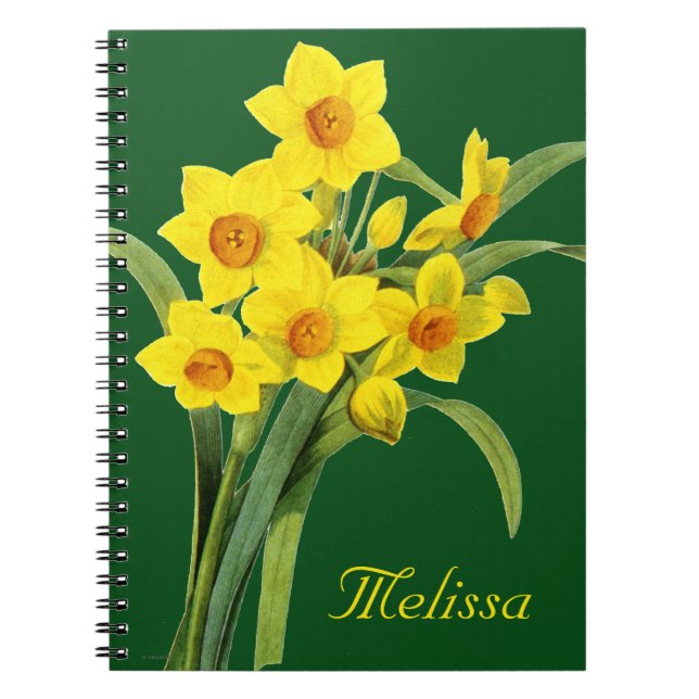 Narcissus (N Tazetta) Notebook (Front)