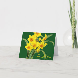 Narcissus (N Tazetta) Thank You Card