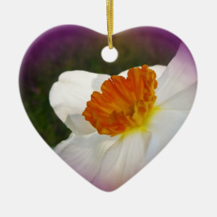 Narcissus - Springtime Beauty Ceramic Ornament