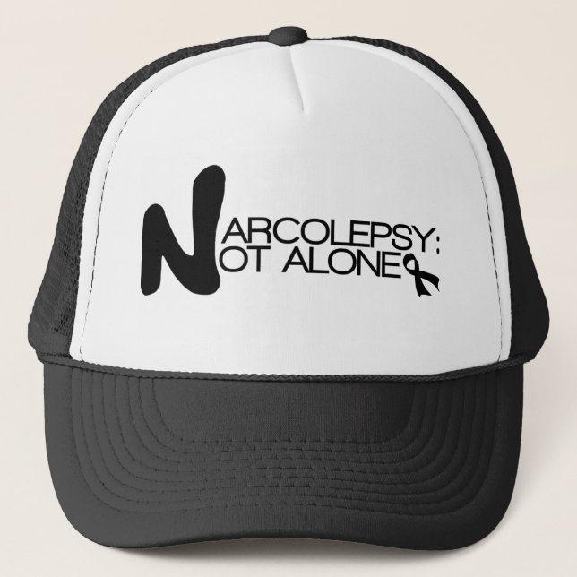NARCOLEPSIE : PAS casquette de camionneur d'ALONE™ (Devant)
