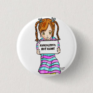 NARCOLEPSY: NOT ALONE™ Fun Button
