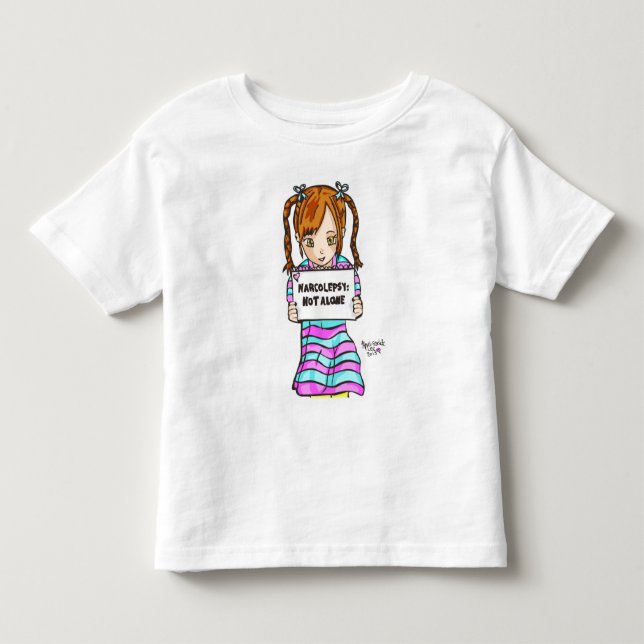 NARCOLEPSY: NOT ALONE™ Fun Kids T-shirt (Front)