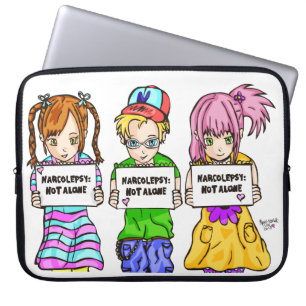 NARCOLEPSY: NOT ALONE™ Fun Laptop Case