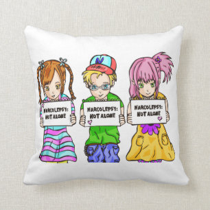 NARCOLEPSY: NOT ALONE™ Fun Pillow