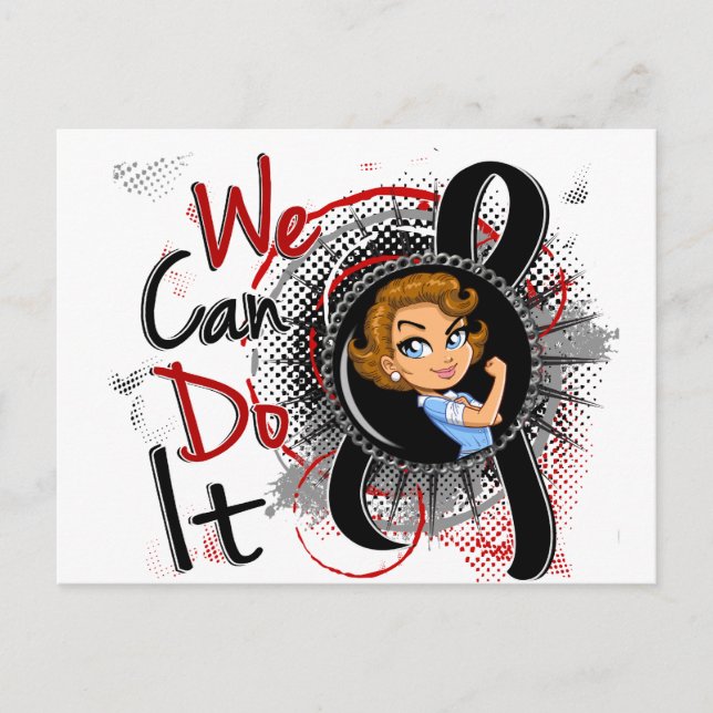 Narcolepsy Rosie Cartoon WCDI.png Postcard (Front)