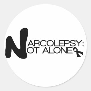 NARCOLEPSY : Stickers Classic NOT ALONE™