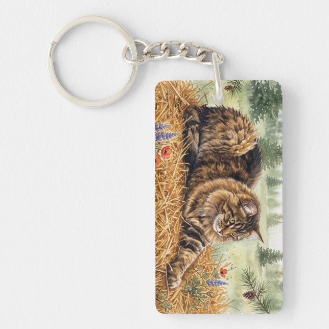 Nari of the Forest Keychain (Front)