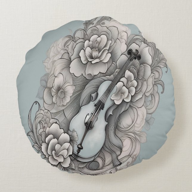 Nari Round Pillow (Back)