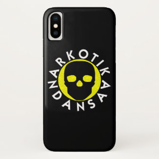 NARKOTIKA LIV Ananas coque iPhone X noir N3