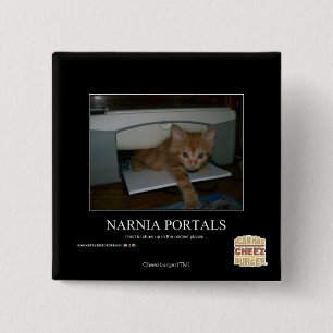 Narnia Portals 2 Inch Square Button
