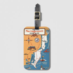 Narragansett Rhode Island Luggage Tag