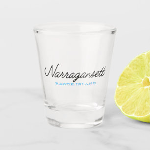 Narragansett Rhode Island Shot Glass