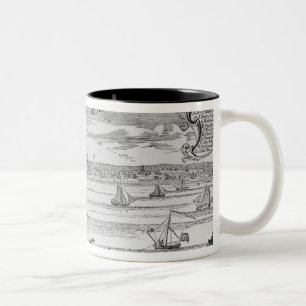Narrative and Critical History of America' Two-Tone Coffee Mug