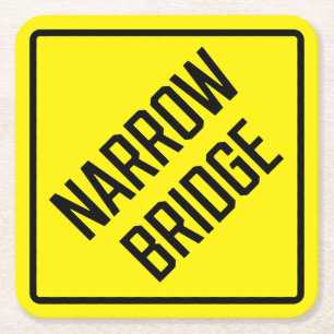 Narrow Bridge Paper Coaster