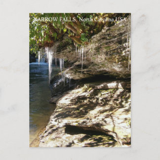 Narrow Falls, NC Postcard