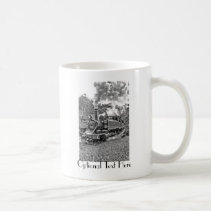 Narrow Gauge Steam Train Puffing Engine Coffee Mug