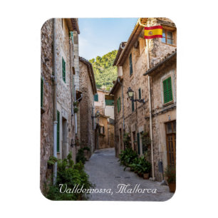 Narrow street in Valldemossa village - Mallorca Magnet
