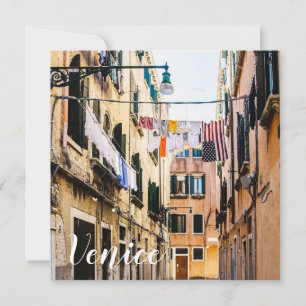 Narrow street in Venice