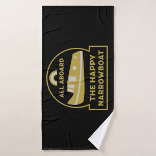 Narrowboat -  Accessories - Canal Boat Gifts Doorm Bath Towel