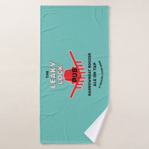 Narrowboat -  Accessories - Canal Boat Gifts Doorm Bath Towel