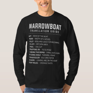 Narrowboat For Barge Boat Owners T-Shirt