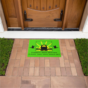 Narrowboat Funny Boat Doormat