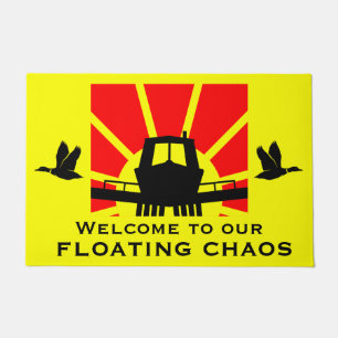 Narrowboat Funny Boat Doormat