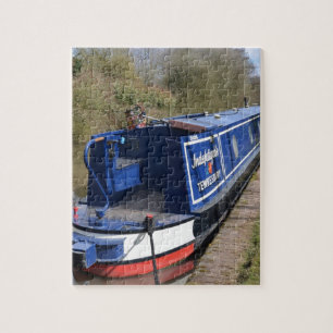 Narrowboat Indefatigable Jigsaw Puzzle
