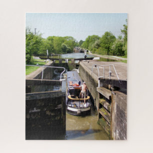 NARROWBOAT JIGSAW PUZZLE