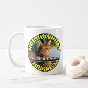 Narrowboat Journeys Mug. Coffee Mug