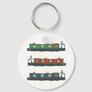 Narrowboat Keychain