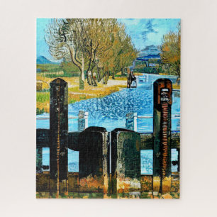 NARROWBOAT LOCK JIGSAW PUZZLE