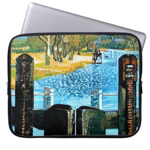 NARROWBOAT LOCK LAPTOP SLEEVE