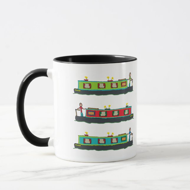 Narrowboat Mug (Left)