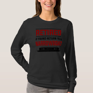 Narrowboat Outfit Idea For Women & UK Canal Boat R T-Shirt
