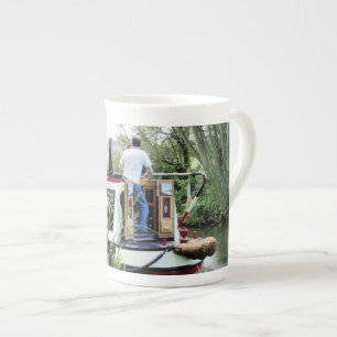 NARROWBOATS BONE CHINA MUG