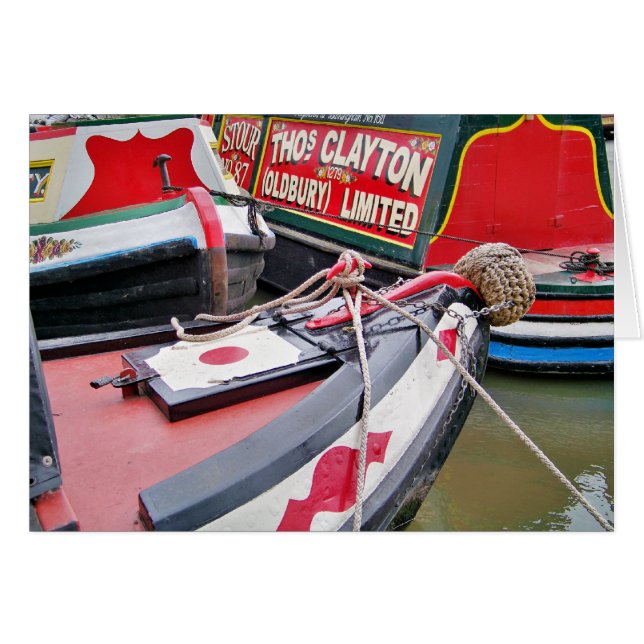 NARROWBOATS CARD (Front Horizontal)