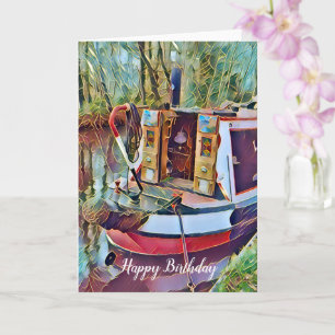 NARROWBOATS   CARD