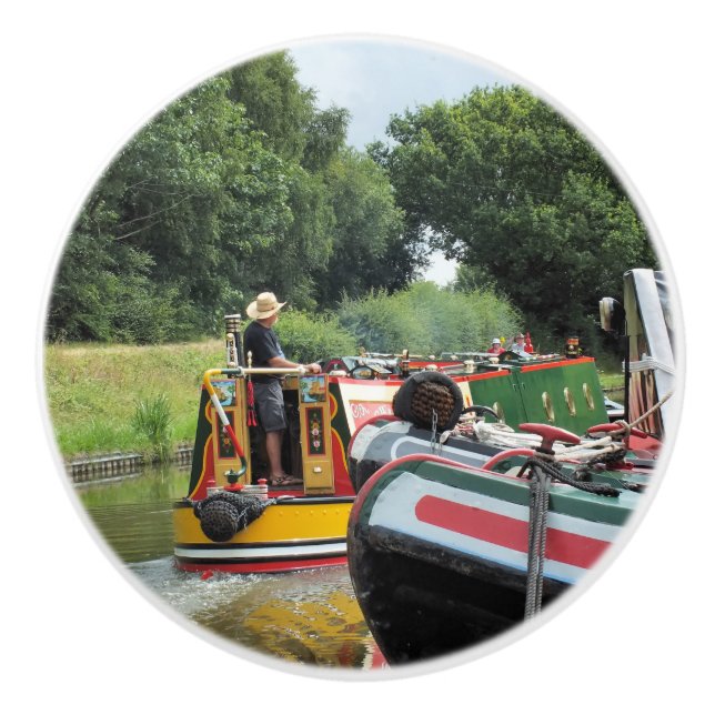 NARROWBOATS CERAMIC KNOB (Front)