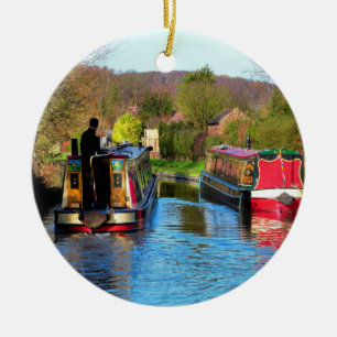 NARROWBOATS CERAMIC ORNAMENT