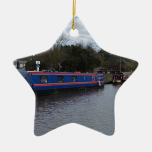 Narrowboats Ceramic Ornament