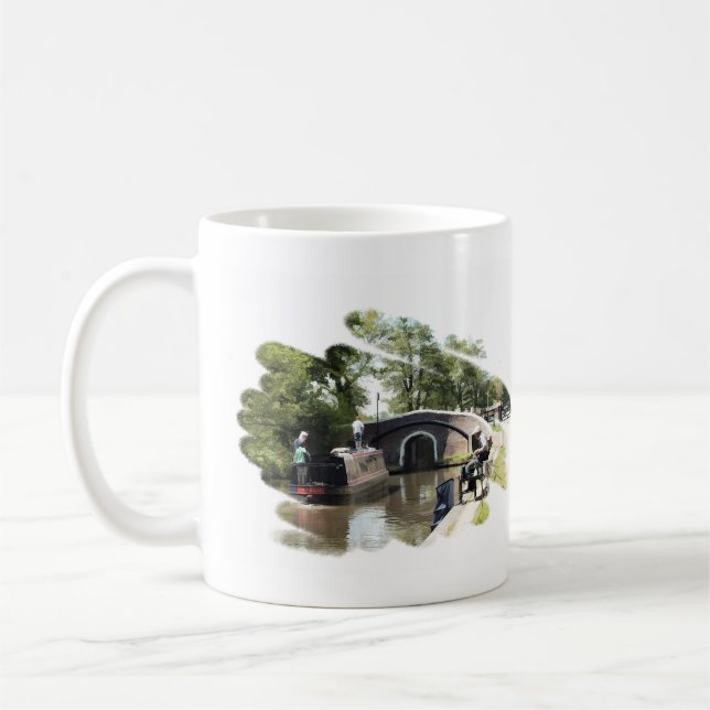 NARROWBOATS COFFEE MUG (Left)