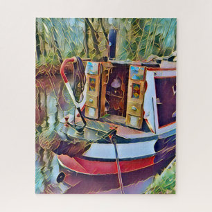 NARROWBOATS JIGSAW PUZZLE