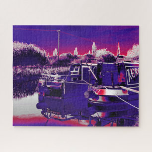 NARROWBOATS JIGSAW PUZZLE