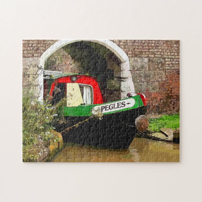 NARROWBOATS JIGSAW PUZZLE (Horizontal)