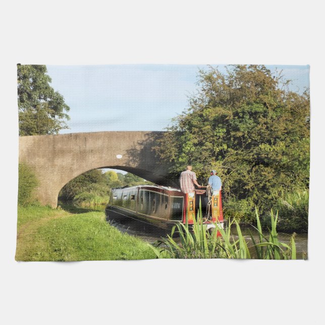 NARROWBOATS KITCHEN TOWEL (Horizontal)